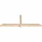 Ekena Millwork Eugene Smooth Timber Gable Bracket, Douglas Fir, 72"W x 27"H x 3 1/2"D x 3 1/2"F, 9/12 Pitch GBW072X27X0404EUG00SDF - alternate 5